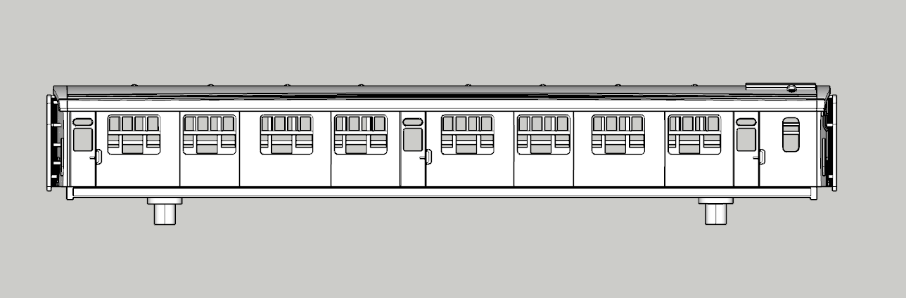 (image for) SR Bulleid Eastleigh 8 cmpt Third - d2019